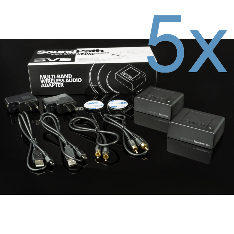 SVS SoundPath Multi-Band Wireless Audio Adapter (Bulk 5 sets)